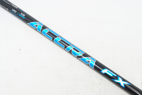 Accra Fx 3.0 140 M3 52g Regular Flex 41.75" Driver Wood Shaft Pull .335