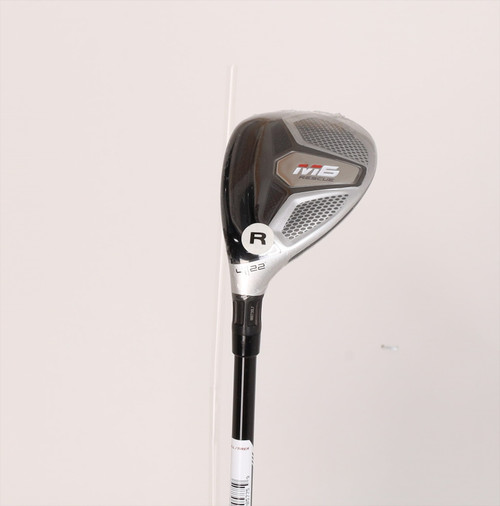 New Taylormade M6 Rescue 22° 4H Hybrid Regular Atmos 1122959 Left Hand Lh C41