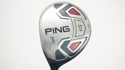 Ping I15 15.5  3 Fairway Wood Stiff Flex Tfc 700F Graphite 838599 Left Hand Lh