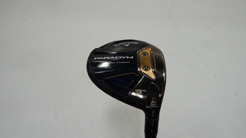 Callaway Paradym 16.5° 3 Fairway Wood Stiff Flex Rogue 2G Silver 70 110 Msi Good