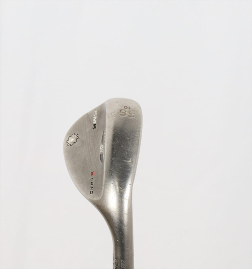 Titleist Vokey Sm6 Steel Grey Wedge 56°-10 S-Grind Wedge Stock Stl 1151252 Good