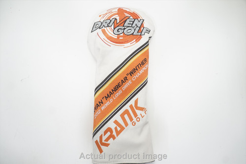 Krank Golf Ryan Winther Long Drive Champion 2012 Driver Headcover Good *A4 Krank Golf Ryan Winther Long Drive Champion 2012 Driver Headcover Good *A4