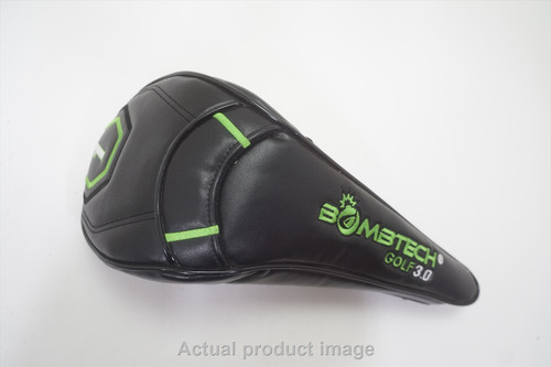 Golf 3.0 Bombtech Golf Driver Headcover Head Cover Good *B1 Golf 3.0 Bombtech Golf Driver Headcover Head Cover Good *B1
