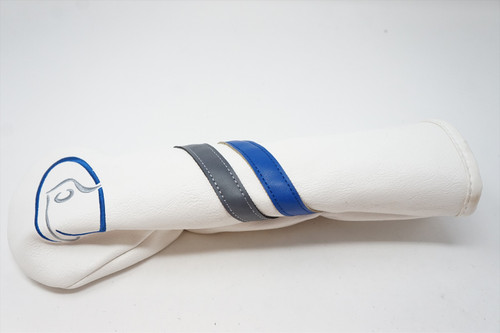 Golf Universal White/ Blue/ Gray Global Golf Fairway Wood Headcover New Golf Universal White/ Blue/ Gray Global Golf Fairway Wood Headcover New