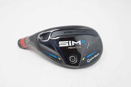 Taylormade Sim 2 Rescue 19.5* #3 Hybrid Club Head Only 1171015 Lefty Lh Taylormade Sim 2 Rescue 19.5* #3 Hybrid Club Head Only 1171015 Lefty Lh