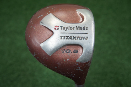 TaylorMade Titanium 10.5 Degree Driver Graphite Regular Flex 233669-a  Golf E24