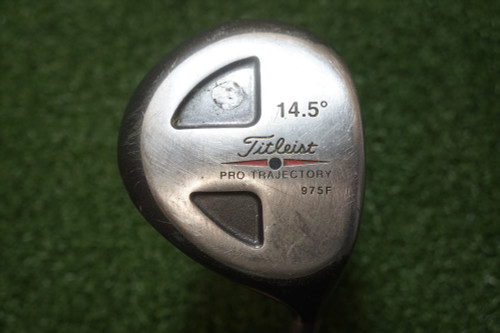 Titleist 980F 14.5 Degree 3 Fairway Wood Regular Graphite 0282449 Good Used G35 Titleist 980F 14.5 Degree 3 Fairway Wood Regular Graphite 0282449 Good Used G35