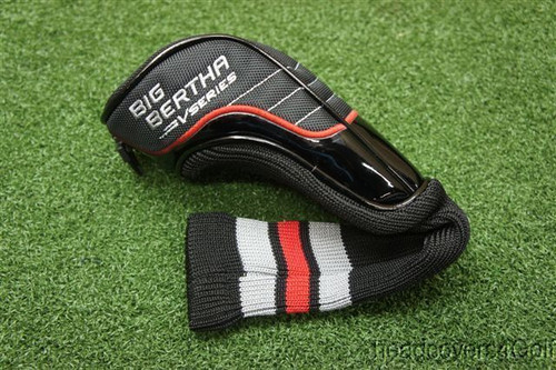 Callaway Golf Big Bertha V Series Red Fairway Wood Headcover Good HA12-8-6 Callaway Golf Big Bertha V Series Red Fairway Wood Headcover Good HA12-8-6
