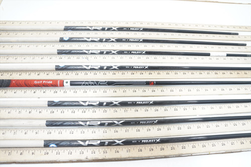 Project X Vrts Graphite 80 Pure 80g Regular 34"-37" 8Pc Iron Shaft Set 1131398 Project X Vrts Graphite 80 Pure 80g Regular 34"-37" 8Pc Iron Shaft Set 1131398