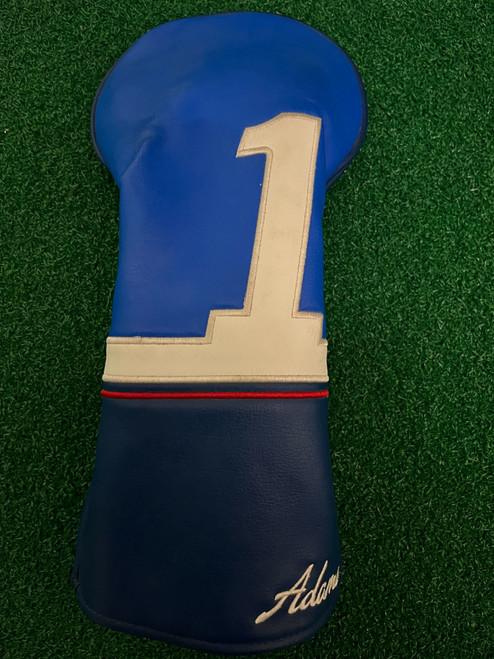 Adams Golf Blue Driver Headcover Head Cover Good HA14-6-4 Adams Golf Blue Driver Headcover Head Cover Good HA14-6-4