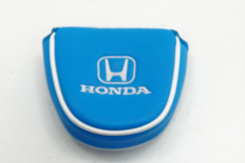 Honda Putter Headcover Blue/White Mallet Head Cover Good 00866936