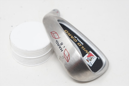Wilcard Golf Hard #8 Iron Club Head Only 1233527 Wilcard Golf Hard #8 Iron Club Head Only 1233527