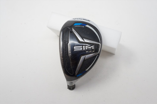 Taylormade Sim Max 19* #3 Hybrid Club Head Only 1229912 Lefty Lh Taylormade Sim Max 19* #3 Hybrid Club Head Only 1229912 Lefty Lh
