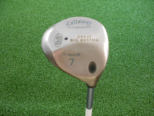 Ladies Callaway Great Big Bertha 21* 7 Fairway Wood Graph Used Golf Ladies Callaway Great Big Bertha 21* 7 Fairway Wood Graph Used Golf