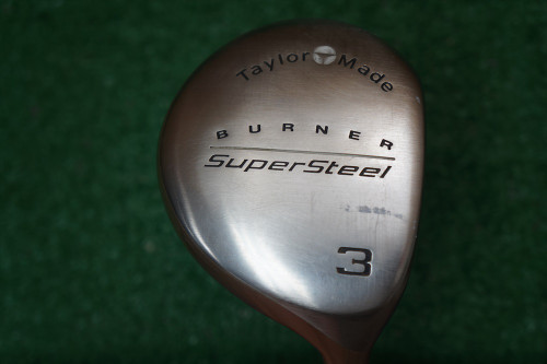 TaylorMade Burner SuperSteel 3 Fairway Wood Lite Flex Graphite 257496 Used I61 TaylorMade Burner SuperSteel 3 Fairway Wood Lite Flex Graphite 257496 Used I61