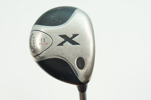 Callaway X-Tour 15 Degree 3 Fairway Wood Stiff Fujikura Graphite 0873923 IO3 Callaway X-Tour 15 Degree 3 Fairway Wood Stiff Fujikura Graphite 0873923 IO3