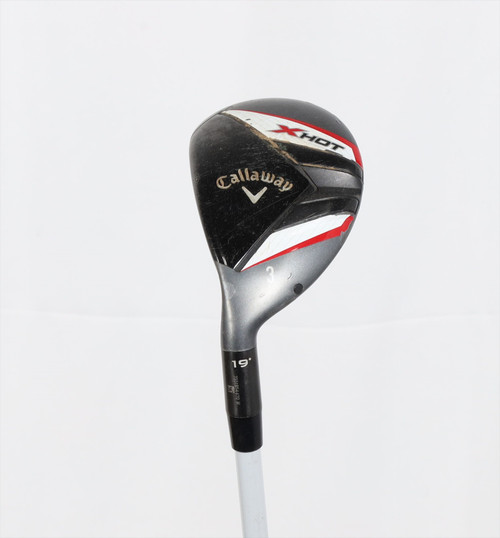 Callaway X-Hot 19° 3 Hybrid Stiff Flex X Hot 1192842 Excellent Left Hand Lh Callaway X-Hot 19° 3 Hybrid Stiff Flex X Hot 1192842 Excellent Left Hand Lh