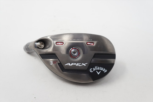 Callaway Apex 21 19* #3 Hybrid Club Head Only 1244937 Lefty Lh Callaway Apex 21 19* #3 Hybrid Club Head Only 1244937 Lefty Lh