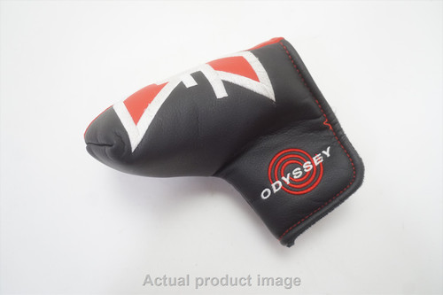 Odyssey Golf DFX Putter Headcover Mid Mallet Head Cover Excellent HA14-8-18 Odyssey Golf DFX Putter Headcover Mid Mallet Head Cover Excellent HA14-8-18