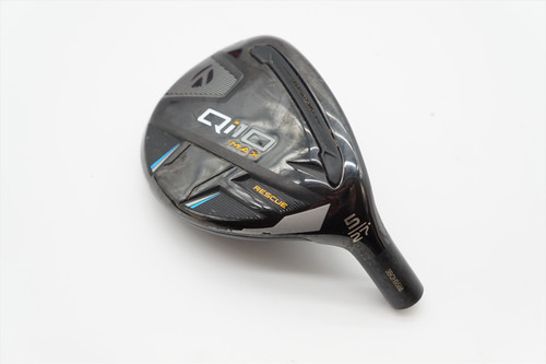 Taylormade Qi10 Max 27* #5 Hybrid Rescue Club Head Only .370 Good 1251484 Taylormade Qi10 Max 27* #5 Hybrid Rescue Club Head Only .370 Good 1251484