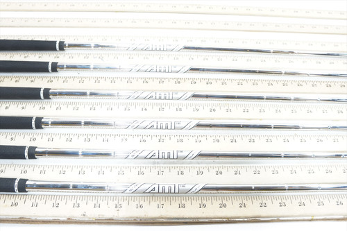 True Temper DG Amt Tour White S300 34.5"-37.25" 6p Iron Shaft Set Pulls 82704 True Temper DG Amt Tour White S300 34.5"-37.25" 6p Iron Shaft Set Pulls 82704