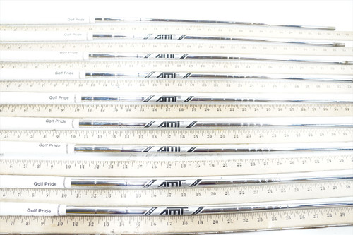 True Temper DG Amt Black R300 34"-37.5" 9p Iron Shaft Set Pulls .355 99599 True Temper DG Amt Black R300 34"-37.5" 9p Iron Shaft Set Pulls .355 99599