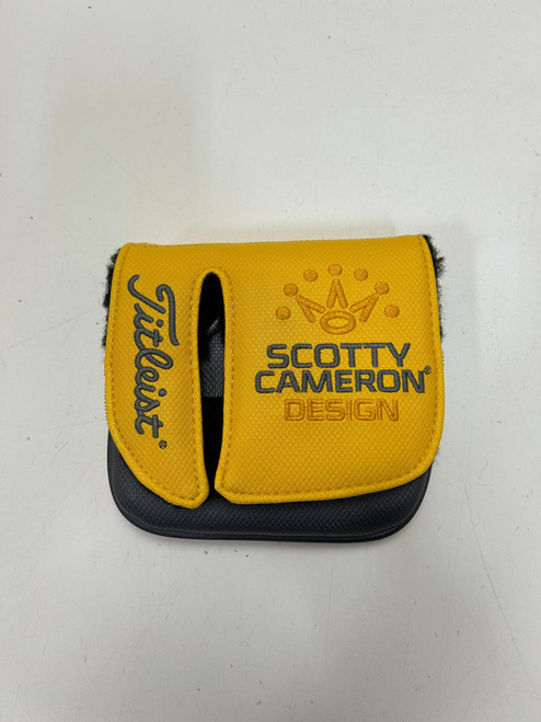 Scotty Cameron Phantom X Yellow RH Square Putter Headcover Good