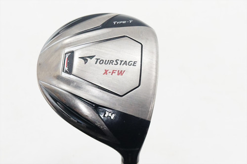 Bridgestone X-Fw 14 Degree Stong 3 Wood Stiff Flex Kuro Kage Graphite 0881058