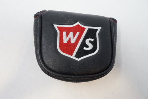 Wilson Golf Infinite Square Mallet Putter Headcover Head Cover Good HA14-10-21 Wilson Golf Infinite Square Mallet Putter Headcover Head Cover Good HA14-10-21