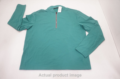 Greyson Siasconset Half-Zip Pullover Mens Size Medium Pelican 758B 01014979 New Greyson Siasconset Half-Zip Pullover Mens Size Medium Pelican 758B 01014979 New