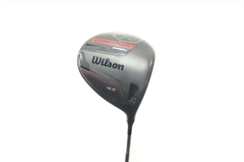 Wilson Dynapower Carbon 12° Driver Regular Flex Even Flow Riptide 5.5 50G Good Wilson Dynapower Carbon 12° Driver Regular Flex Even Flow Riptide 5.5 50G Good