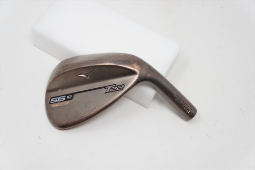Mizuno T22 Copper 56.10* Sw Wedge Club Head Only D-Grind 1255768 Mizuno T22 Copper 56.10* Sw Wedge Club Head Only D-Grind 1255768