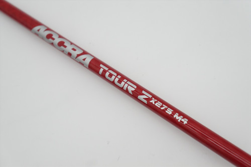New Accra Tour Z Xtreme X275 M4 75G Stiff 46" Driver Shaft Uncut .335 1155371 New Accra Tour Z Xtreme X275 M4 75G Stiff 46" Driver Shaft Uncut .335 1155371