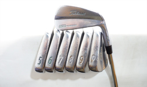 Titleist Mb 712 Iron Set 4-Pw Stiff Flex Project X Steel 0999762