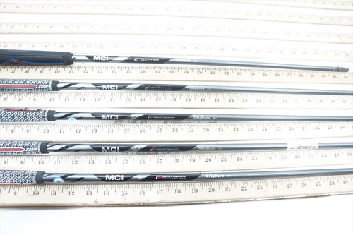 Fujikura Mci 100 Pure Stiff 32.5"-33.75" 5Pc Iron Shaft Set Pulls .355 9520 Fujikura Mci 100 Pure Stiff 32.5"-33.75" 5Pc Iron Shaft Set Pulls .355 9520