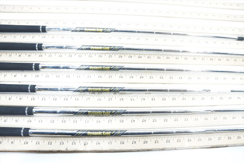 True Temp Dyn Gold Mid 100 R300 100g Regular 34"-36.75" 6p Iron Shaft Set 1704 True Temp Dyn Gold Mid 100 R300 100g Regular 34"-36.75" 6p Iron Shaft Set 1704