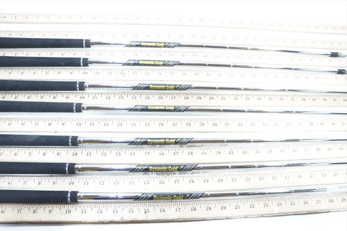 True Temp Dyn Gold Mid 100 R300 Regular 33.75"-37" 7p Iron Shaft Set .370 5272 True Temp Dyn Gold Mid 100 R300 Regular 33.75"-37" 7p Iron Shaft Set .370 5272