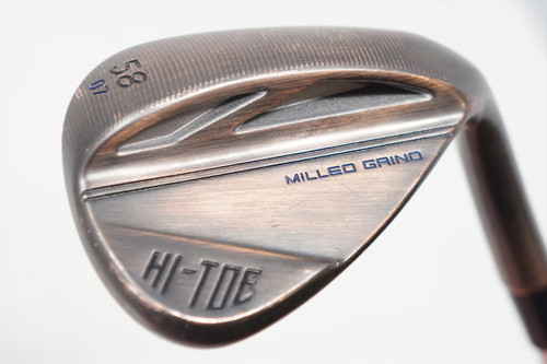 Taylormade Hi-Toe 3 Copper Wedge 58°-7 Kbs Hi-Rev 2.0 115 Stl 1078785 Excellent Taylormade Hi-Toe 3 Copper Wedge 58°-7 Kbs Hi-Rev 2.0 115 Stl 1078785 Excellent