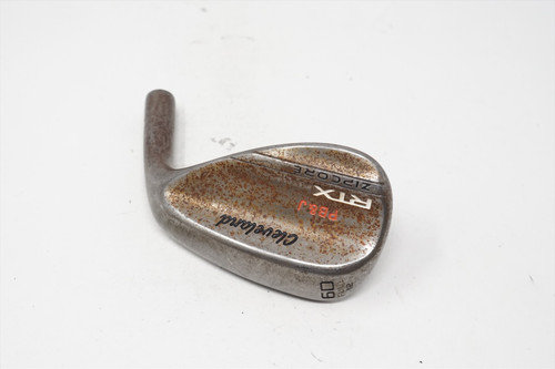 Cleveland Rtx Zipcore Raw 60-12* Lw Wedge Club Head Only Pb&J