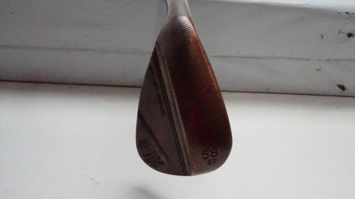 Taylormade Hi Toe 3 Wedge 58°-7 Lb KBS Hi-Rev 2.0 115 Stl Good Left Hand Lh Taylormade Hi Toe 3 Wedge 58°-7 Lb KBS Hi-Rev 2.0 115 Stl Good Left Hand Lh