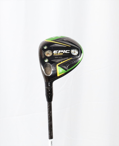 Callaway Epic Flash Sub Zero 13.5° Stong 3 Fairway Wood Senior 1263457 Left Hand Callaway Epic Flash Sub Zero 13.5° Stong 3 Fairway Wood Senior 1263457 Left Hand