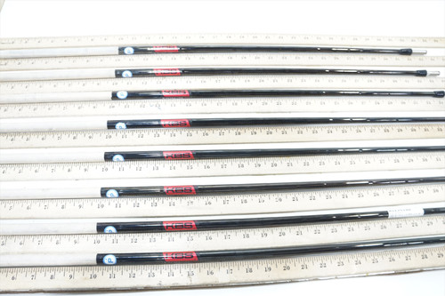 Kbs S-Taper Lite 100 Pure Stiff 33.5"-37.5" 8P Iron Shaft Set Pulls .355 8100 Kbs S-Taper Lite 100 Pure Stiff 33.5"-37.5" 8P Iron Shaft Set Pulls .355 8100