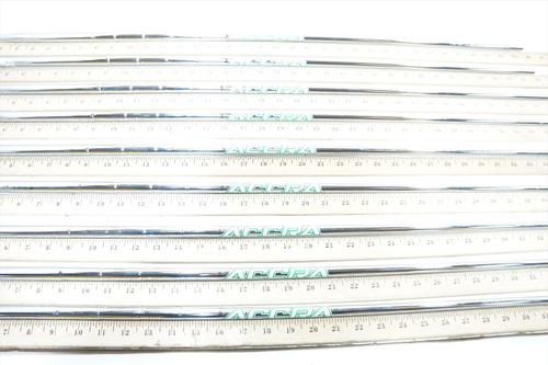 Accra Iseries Steel 105 36"-39.5" 9P Iron Shaft Set Uncut .355 1351 Accra Iseries Steel 105 36"-39.5" 9P Iron Shaft Set Uncut .355 1351