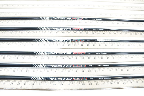 Fujikura Vista Pro 50 Pure Regular 36"-38.5" 6P Iron Shaft Set Pulls .370 8123 Fujikura Vista Pro 50 Pure Regular 36"-38.5" 6P Iron Shaft Set Pulls .370 8123