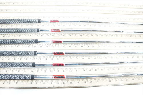 Kbs S-Taper 120 120g X-STIFF 34"-37.5" 6P Iron Shaft Set Pulls .355 0319 Kbs S-Taper 120 120g X-STIFF 34"-37.5" 6P Iron Shaft Set Pulls .355 0319