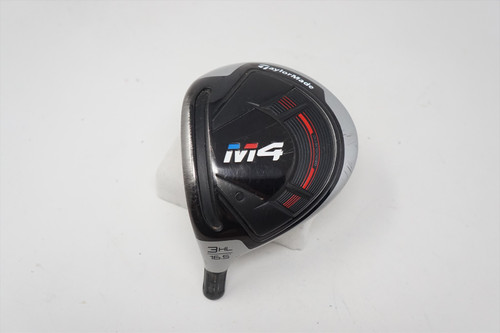 Taylormade M4 16.5* #3 Hl Fairway Wood Club Head Only 274802 Lefty Lh Taylormade M4 16.5* #3 Hl Fairway Wood Club Head Only 274802 Lefty Lh