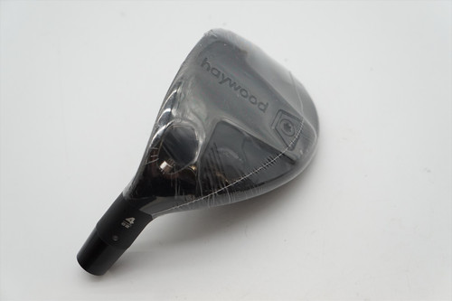 New Haywood Golf Black 22* #4 Hybrid Club Head Only LH 1279033 New Haywood Golf Black 22* #4 Hybrid Club Head Only LH 1279033