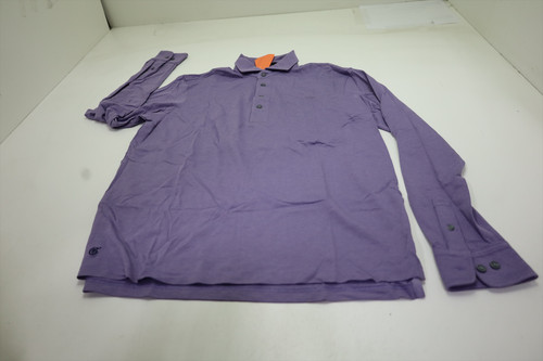 Greyson Golf Long Sleeve Polo Mens Size Medium Lavender 1010C 01262898 New Greyson Golf Long Sleeve Polo Mens Size Medium Lavender 1010C 01262898 New