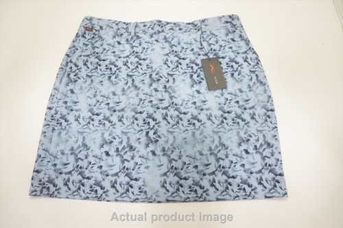 Kjus Ice Print Skort Womens Size XL Cloud Blue/Atlanta Blue 832B 01079748 New Kjus Ice Print Skort Womens Size XL Cloud Blue/Atlanta Blue 832B 01079748 New