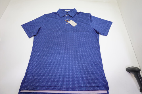 Peter Millar Take A Chance Jersey Polo Mens Medium SPORT NAVY 935B 01243576 New Peter Millar Take A Chance Jersey Polo Mens Medium SPORT NAVY 935B 01243576 New